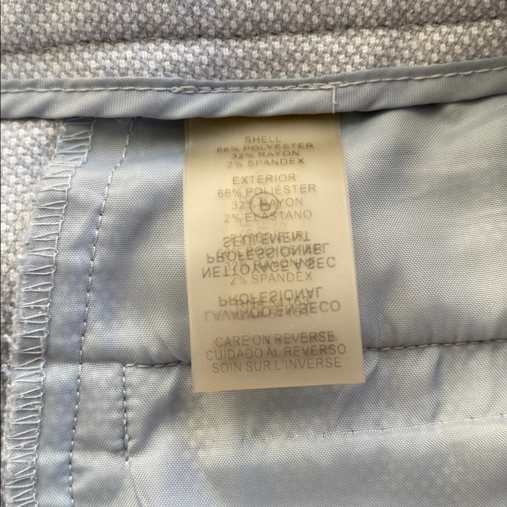 Calvin‎ Klein Mid Rise Trouser Pants Tapered Blue Size 4